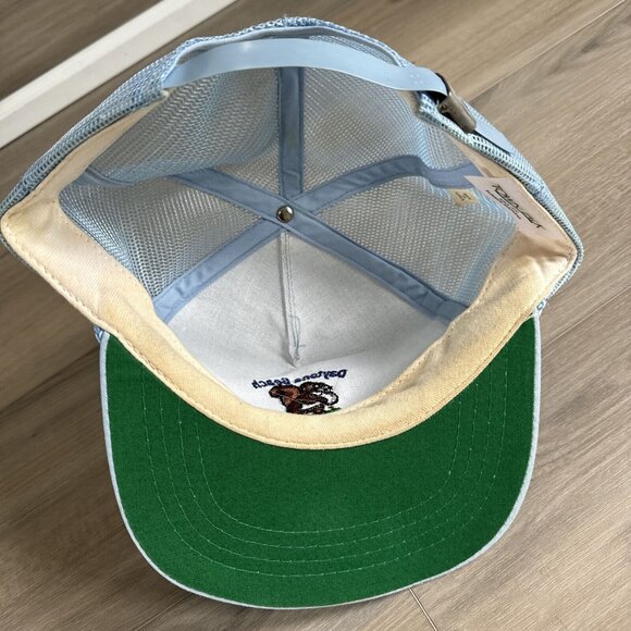 Daytona Beach Golf Club Hat Cap Baby Blue Squirrel Rope Adjustable Vintage USA - Picture 7 of 9